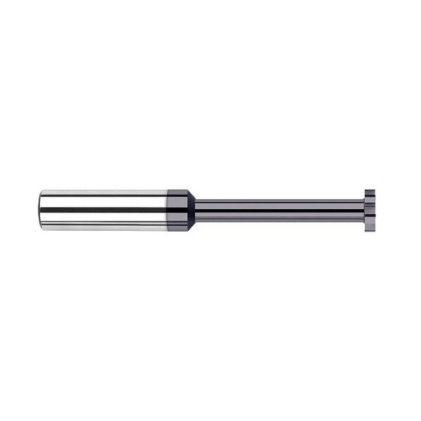 Harvey Tool 1/8 in. Cutter dia. x 1/16 Width x 1/2 in. Neck CarbideSquare Standard Keyseat Cutter, 6 Flutes 749762-C3 - main